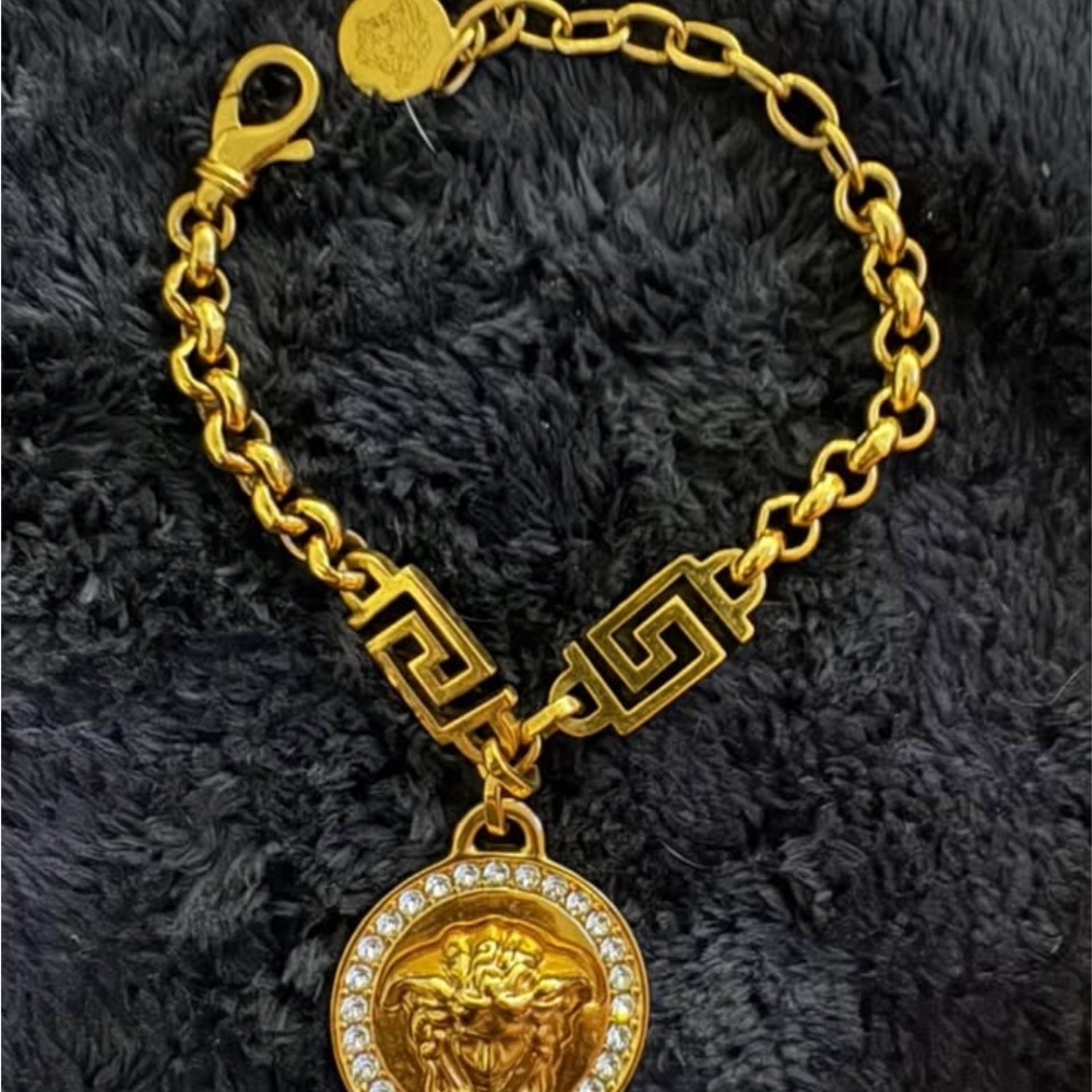 Versace Gold Medusa Bracelet